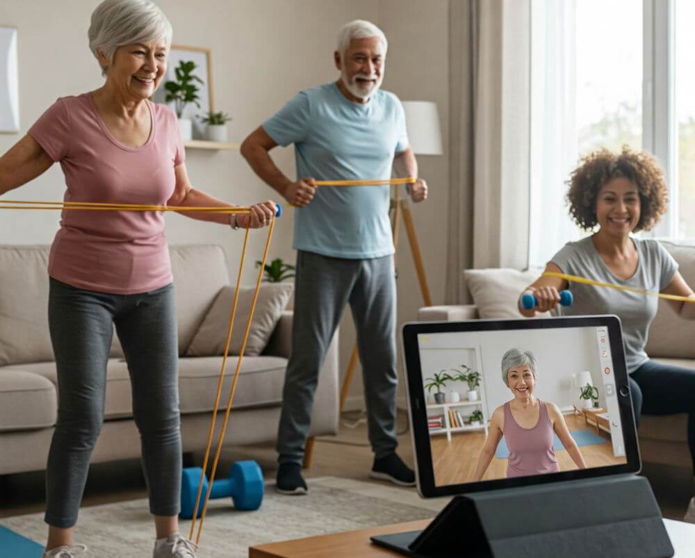 You are currently viewing Online Fitness for Seniors: Safe and Effective Options